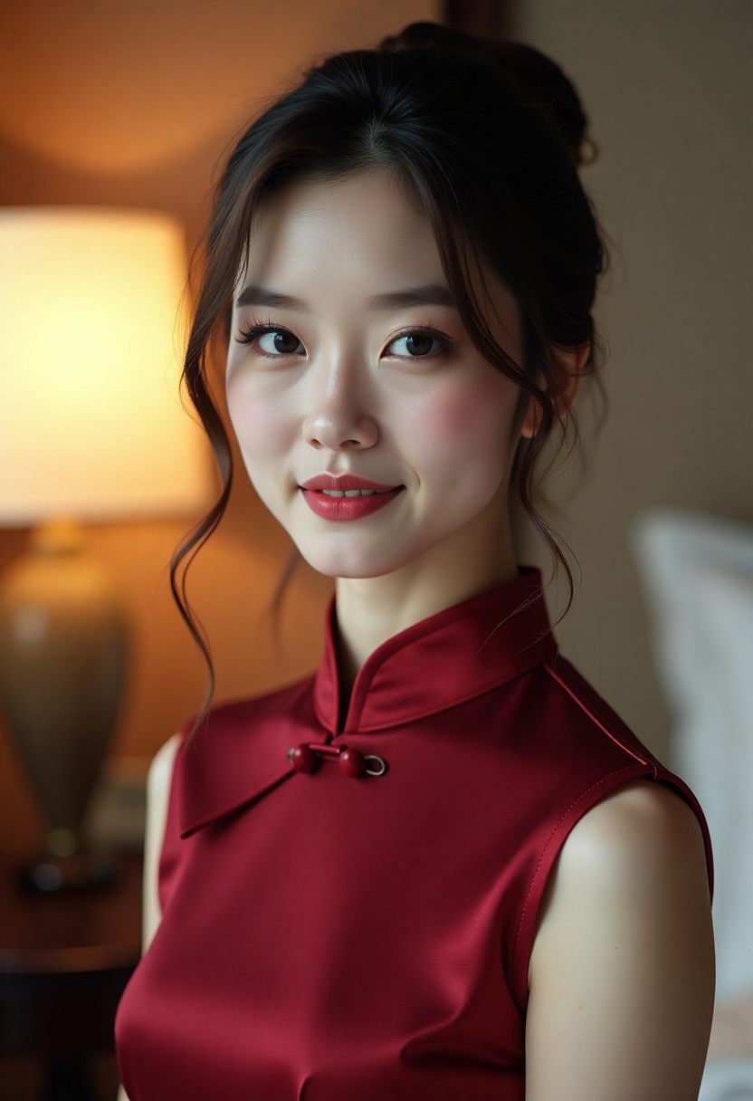 岛外旧邮政所铁门与夜间灯管